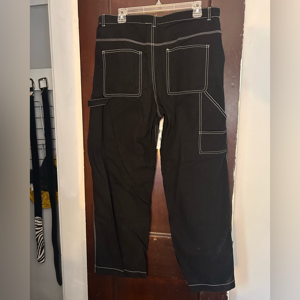 GAP Black Wide Leg Pants - Picture 3 of 4